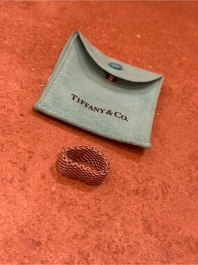 Tiffany & Co mesh ring